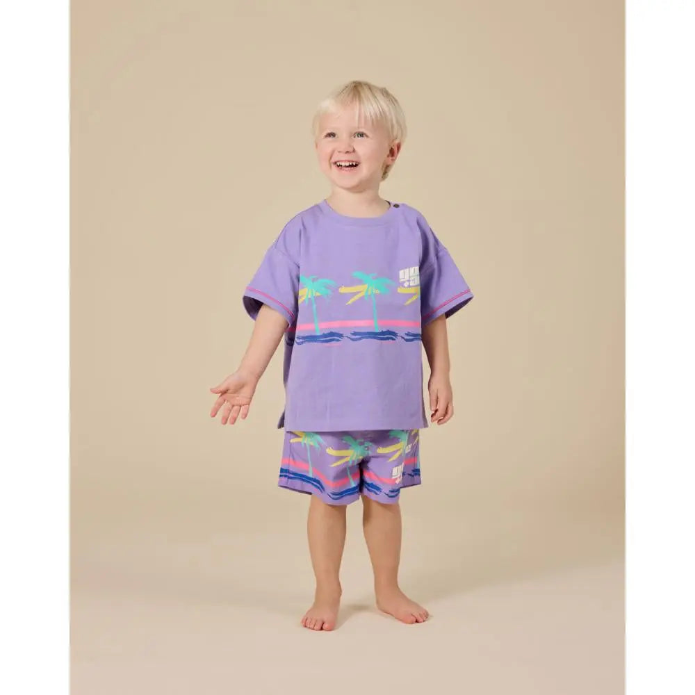 Kid Oversized Palm Beach T-Shirt Goldie & Ace