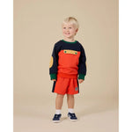 Kid Colour Block Sweat Shorts Goldie & Ace