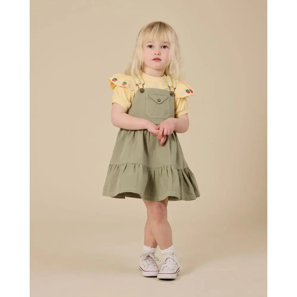 Kid Carpenter Utility Pinafore Dress Goldie & Ace