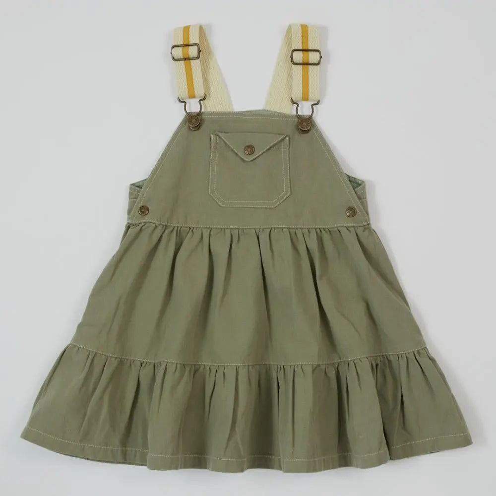 Kid Carpenter Utility Pinafore Dress Goldie & Ace