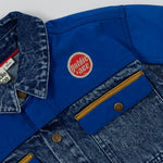 Kid Colour Block Vintage Denim Jacket Goldie & Ace