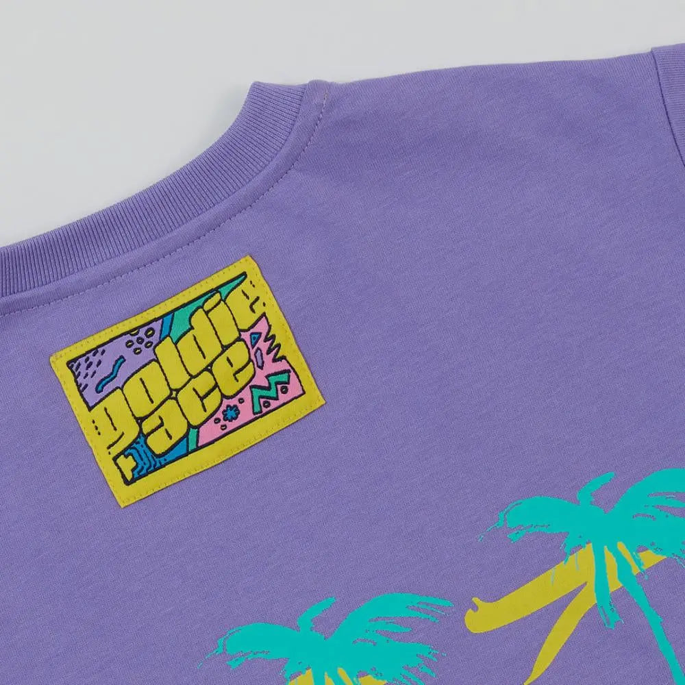 Kid Oversized Palm Beach T-Shirt Goldie & Ace