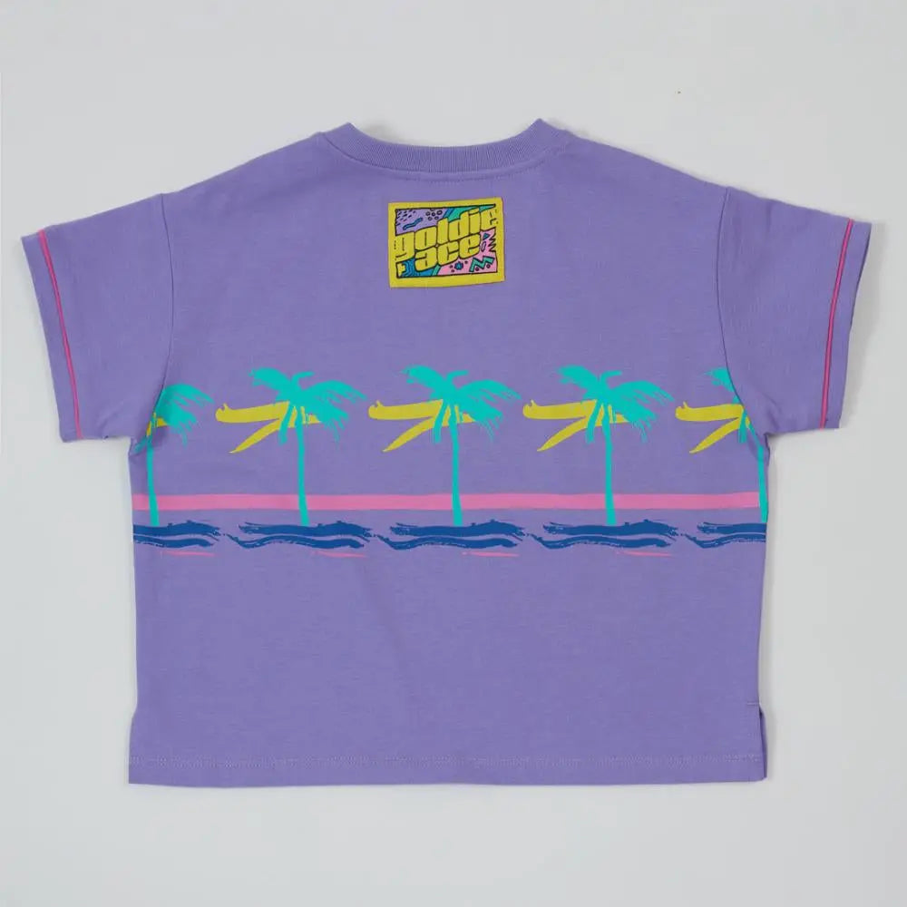 Kid Oversized Palm Beach T-Shirt Goldie & Ace