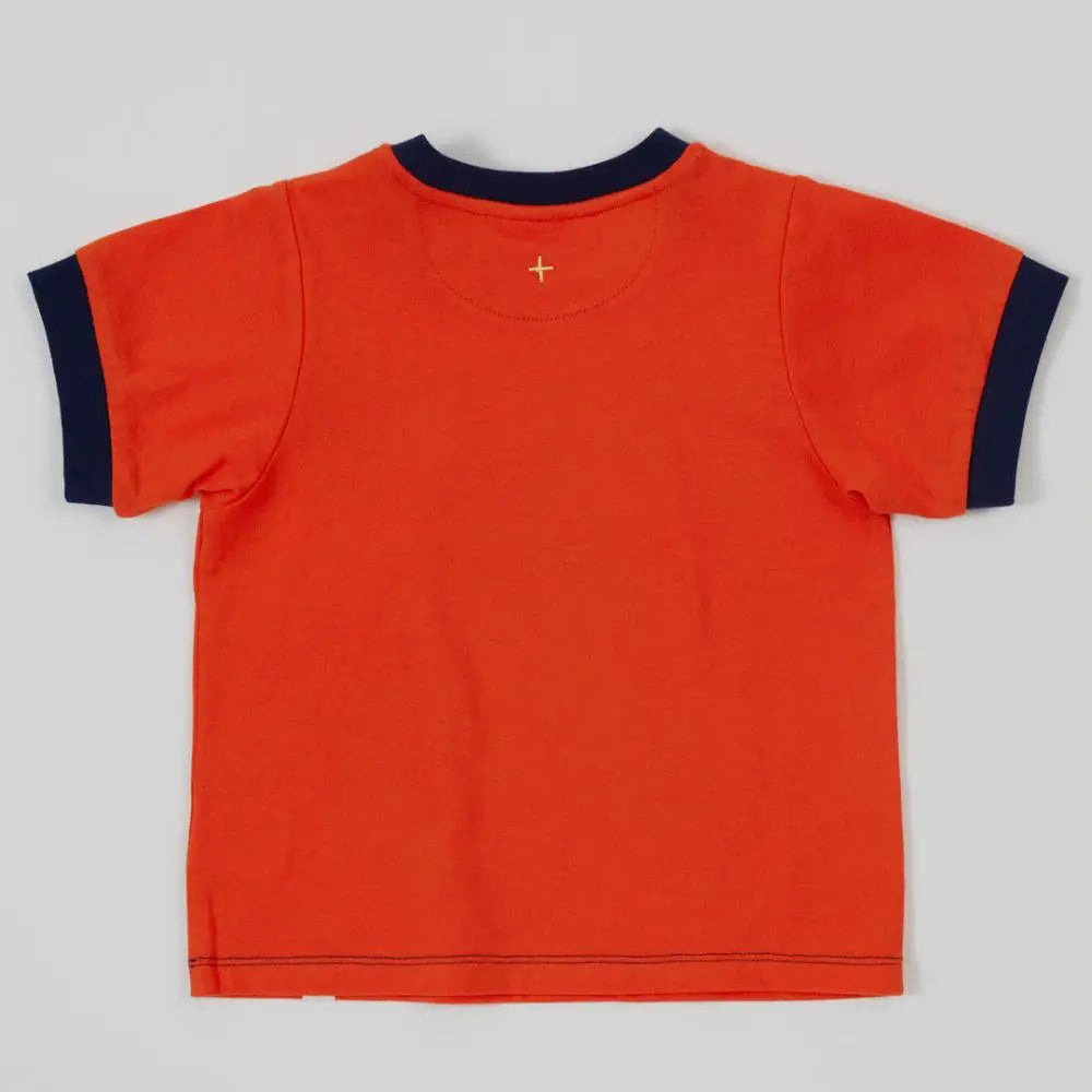 Kid Moto Ringer T-Shirt Goldie & Ace