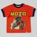 Kid Moto Ringer T-Shirt Goldie & Ace
