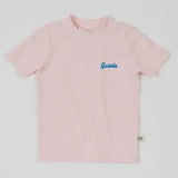 Kid Rib T-Shirt Pink Goldie & Ace
