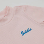 Kid Rib T-Shirt Pink Goldie & Ace