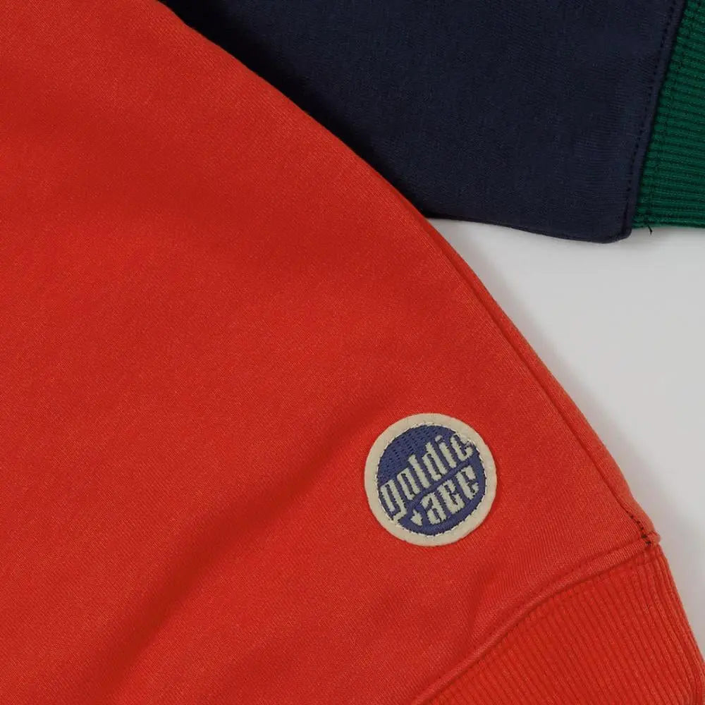 Kid Colour Block Pocket Sweater Goldie & Ace