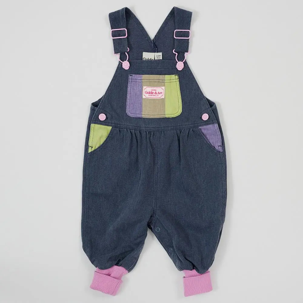 Baby Color pop Baby Austin Overalls Goldie & Ace