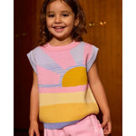 Kid Sunrise Knit Vest Goldie & Ace