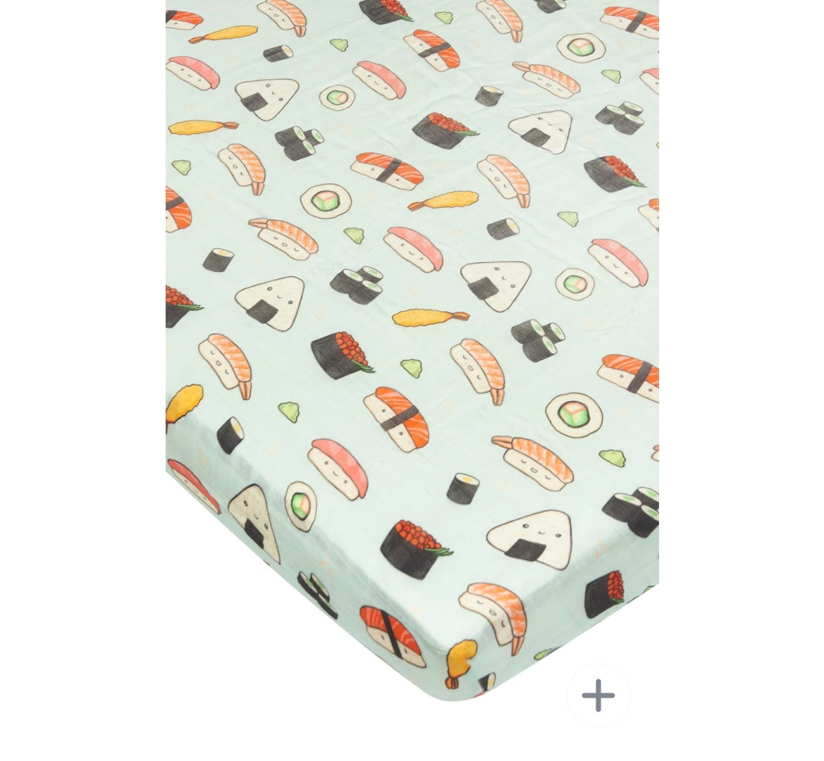Sushi Crib Sheet GIGGLES LA