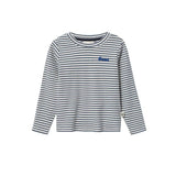 Kid Navy Stripe Rib Top Goldie&Ace