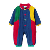 Baby Primary Colour Block Romper Goldie&Ace