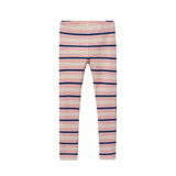 Kid Rib Legging Light Pink Stripe Goldie&Ace