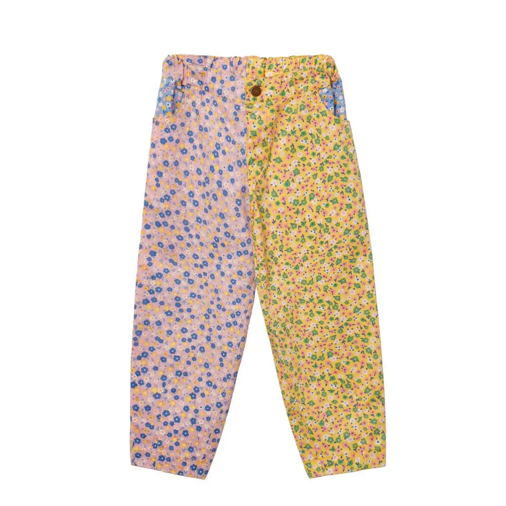 Toddler Posy Print Barrel Leg Jeans Goldie&Ace
