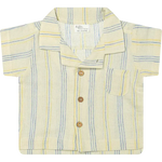 Baby Zinnia Strip Linen blouse Riffle Amsterdam