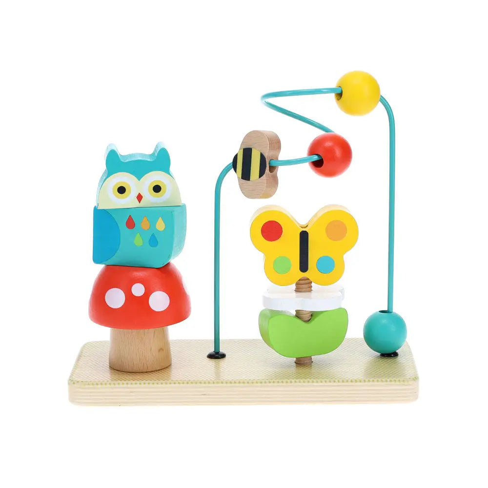 Busy Garden Wooden Activity Trio Chronicle Books