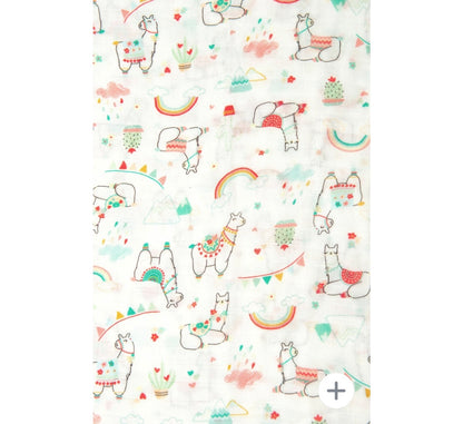 Llama Crib Sheet