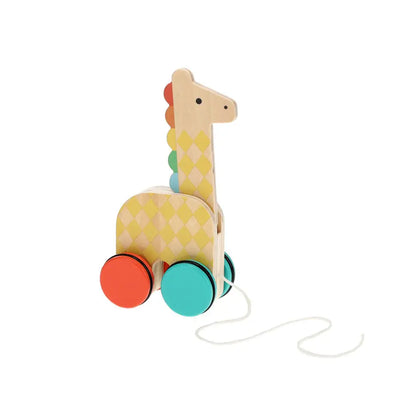 On the Go Giraffe Wooden Pull Toy