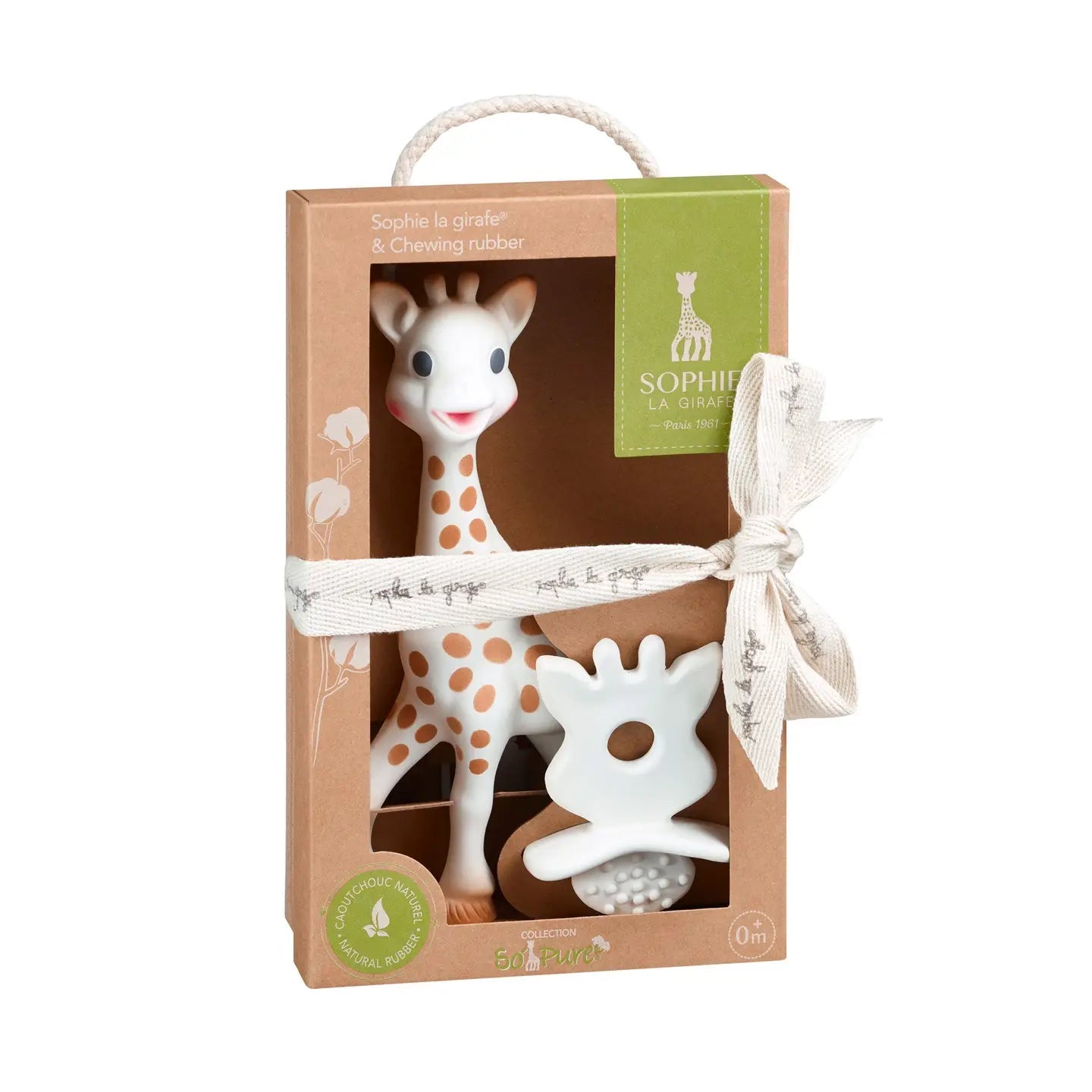 So'Pure sophie la girafe & chewing rubber sophie la girafe by calisson