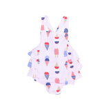 American Ice Cream Ruffle Sunsuit Angel Dear