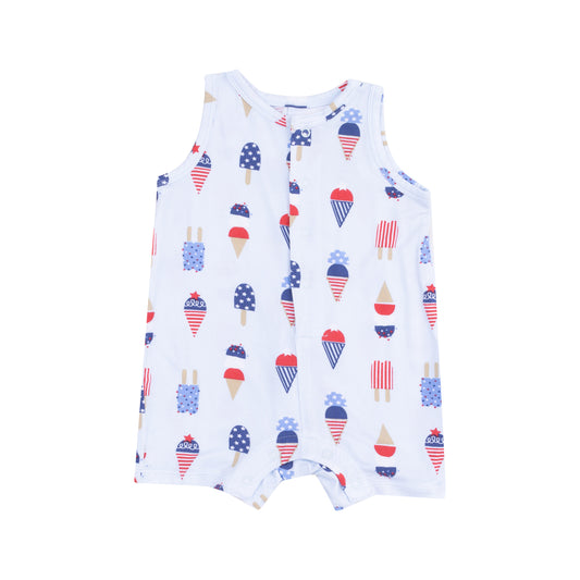 American Ice Cream Sleeveless Shortie Romper