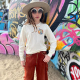Kid Beach Boys Organic Long Sleeve Rowdy Sprout