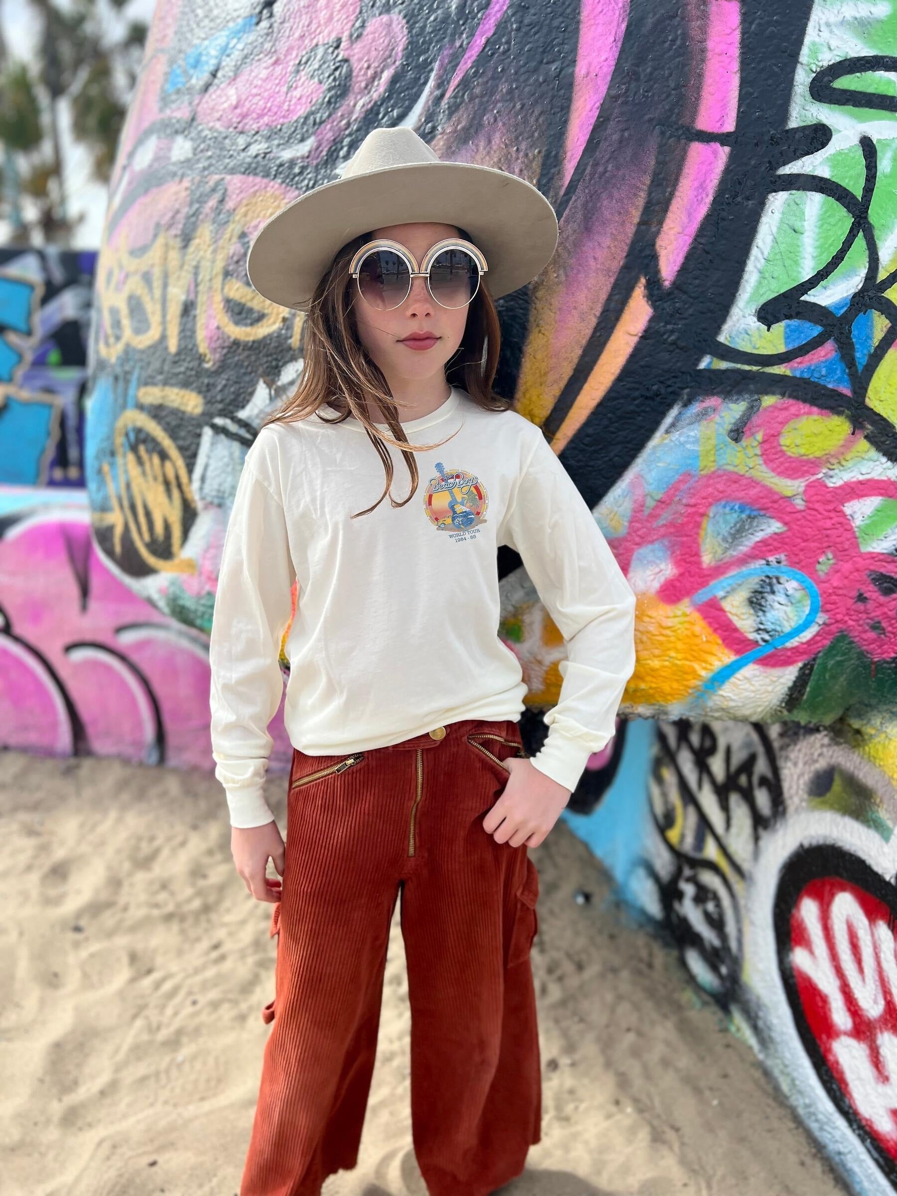 Kid Beach Boys Organic Long Sleeve Rowdy Sprout