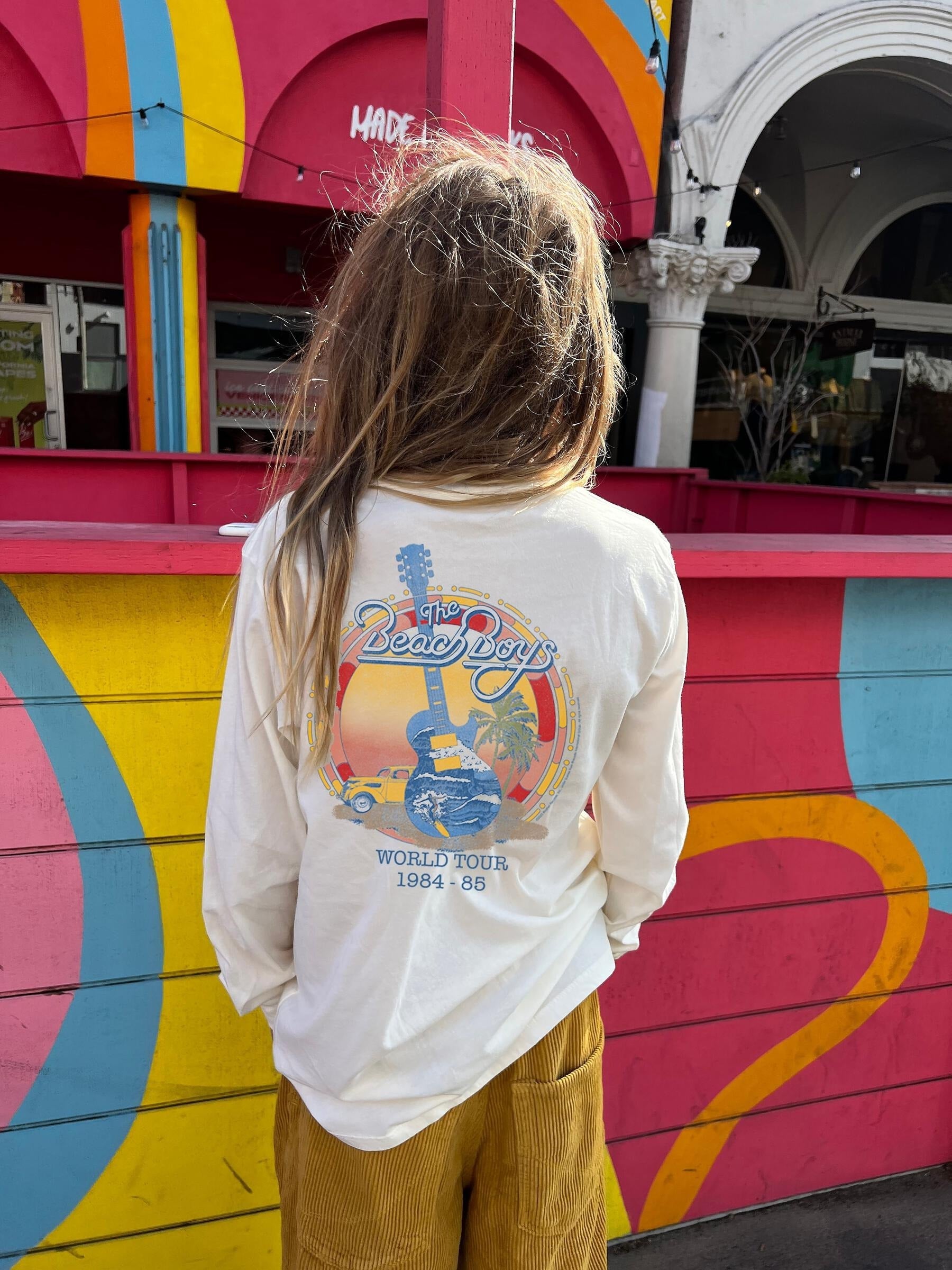 Kid Beach Boys Organic Long Sleeve Rowdy Sprout