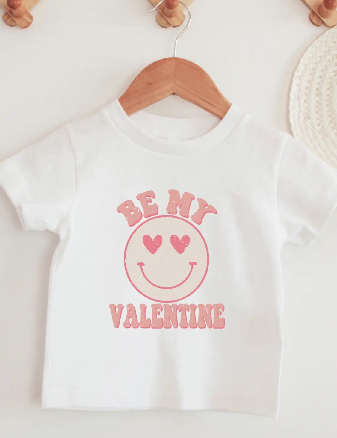 Toddler Smiley Face Be Mine Shirt GIGGLES LA