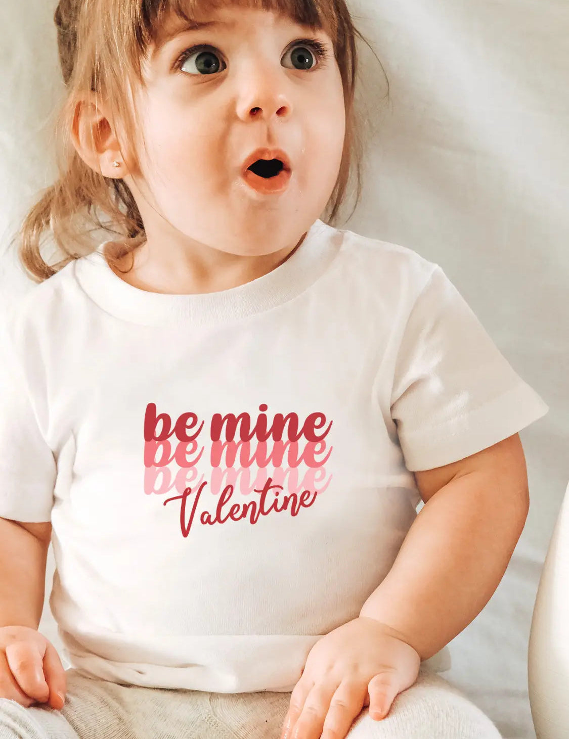 Toddler Be Mine Valentine Shirt GIGGLES LA