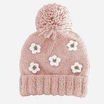 Baby Flower Hat, Blush GIGGLES LA