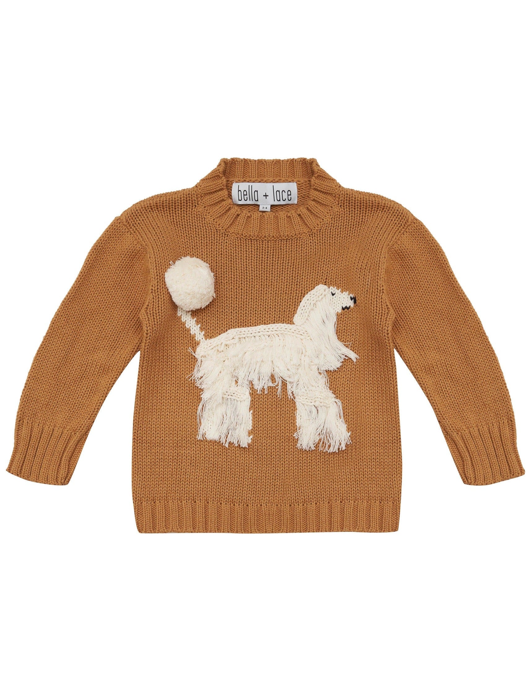 Toddler Deborah Hairy Jumper-Mustard Seeds Pearson & Pearson