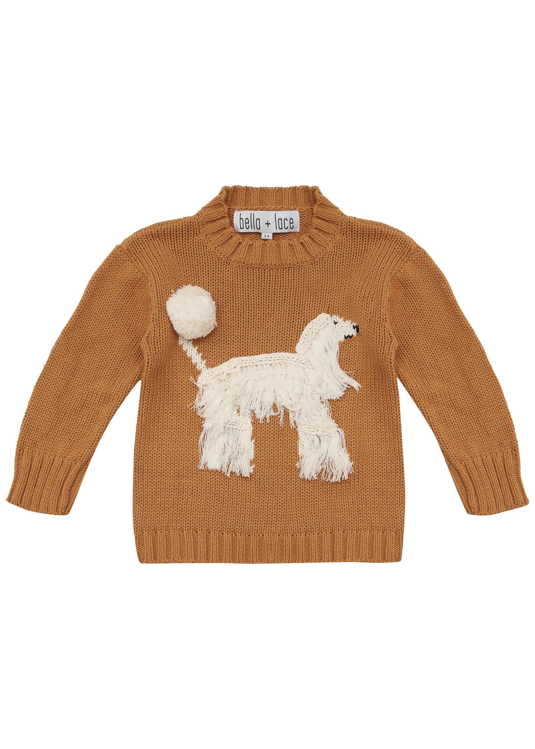 Toddler Deborah Hairy Jumper-Mustard Seeds Pearson & Pearson