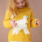 Toddler Deborah Hairy Jumper-Mustard Seeds Pearson & Pearson