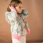Toddler Beatrix Bomber-Hello Gorgeous Print Pearson & Pearson