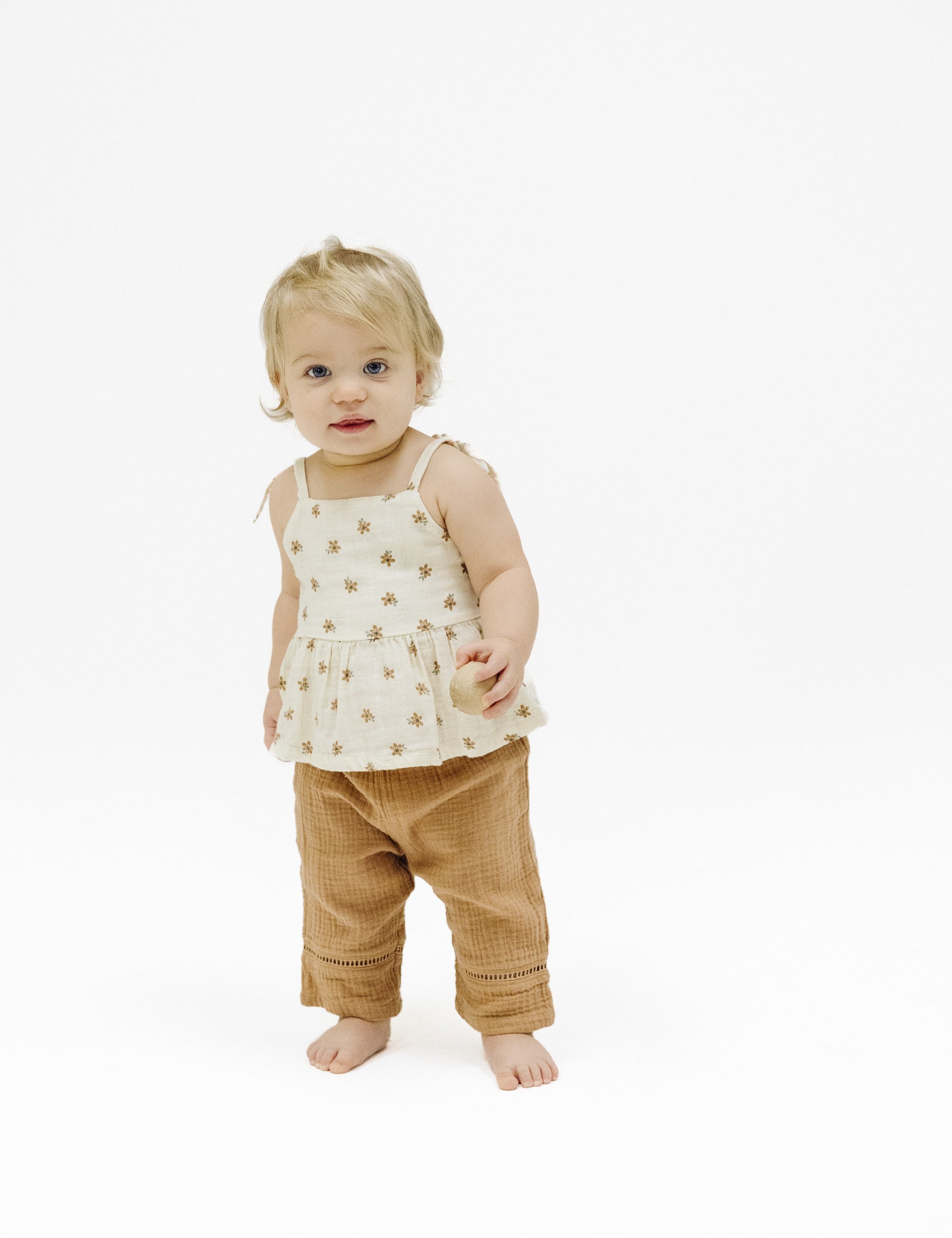 Baby Bitty Blooms Peplum and Pants Set Angel Dear