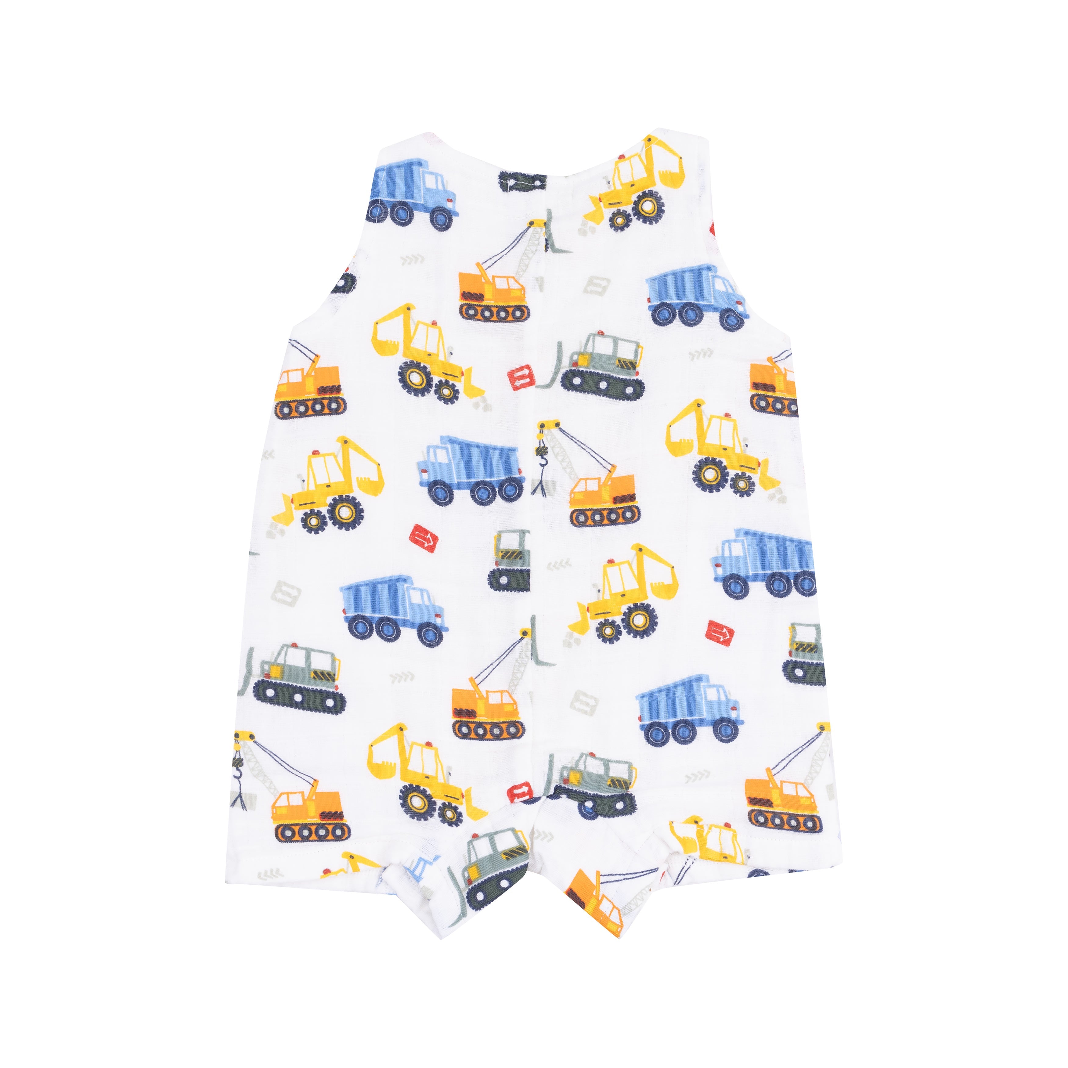 Baby Cool Construction Sleeveless Shortie Romper Angel Dear