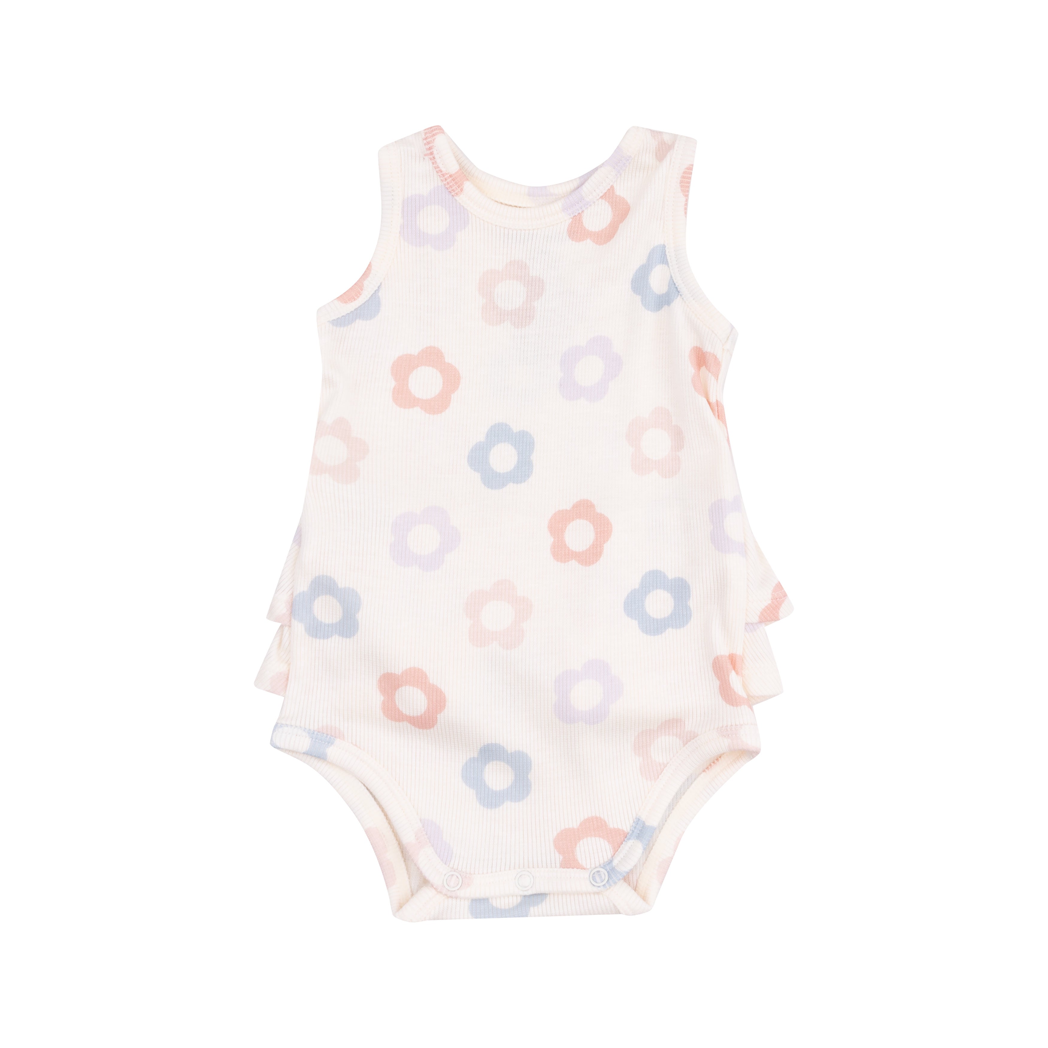 Baby Daisy Pop Ruffle Tank Bubble Angel Dear