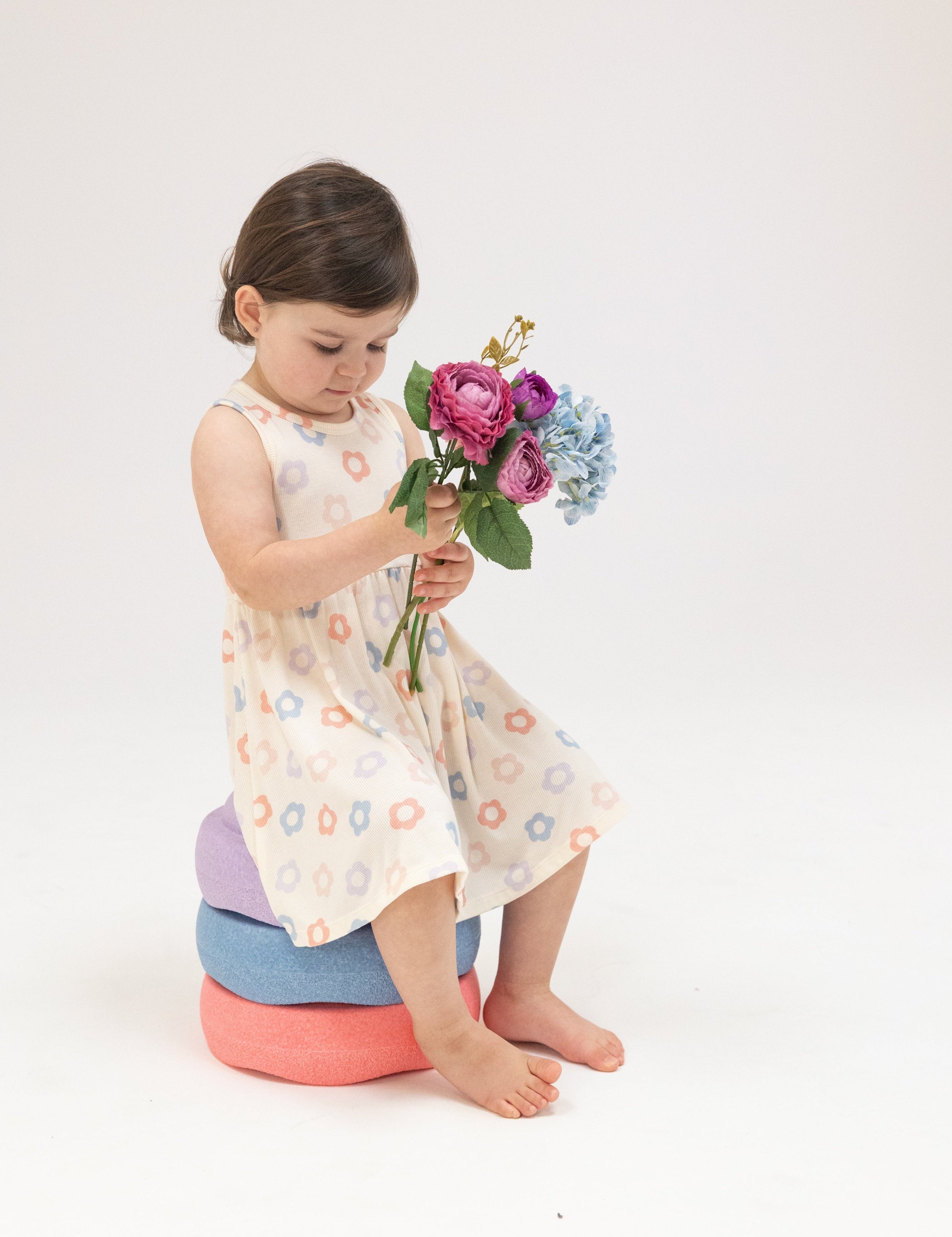 Toddler Daisy Pop Tank Dress Angel Dear