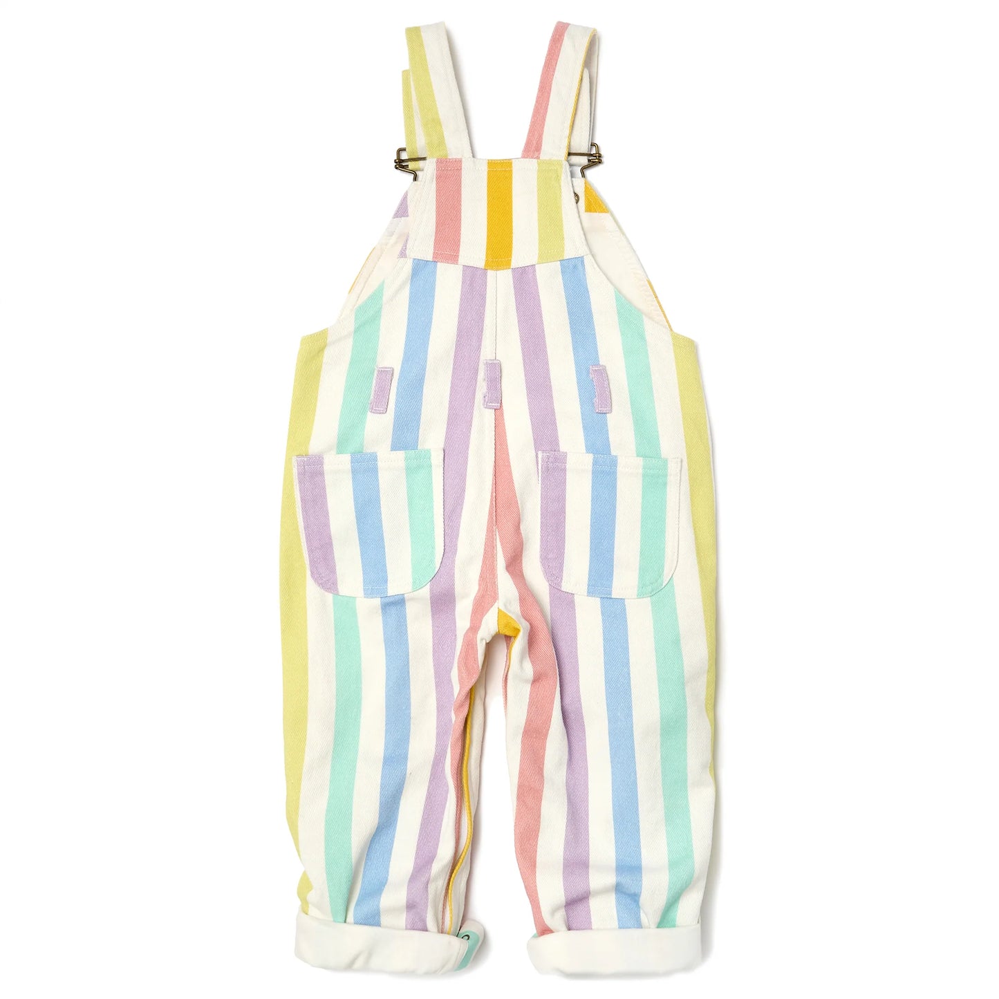 Classic Wide Stripe Dungarees - Multicolour