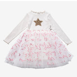 White Candy Cane TuTu Dress Petite Hailey