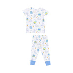 Baby Easter Bunnies Loungewear Set in Blue Angel Dear