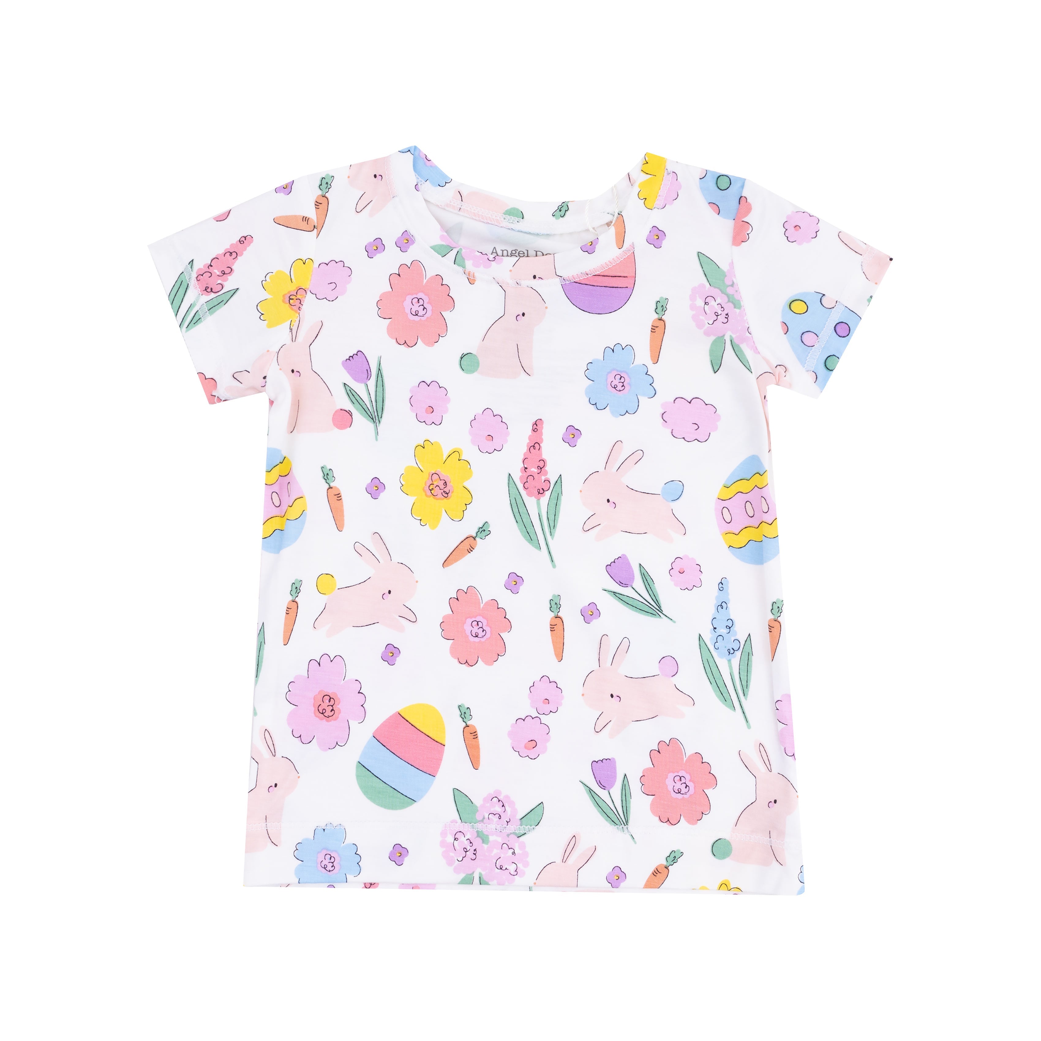 Baby Easter Bunnies Loungewear Set in Pink Angel Dear