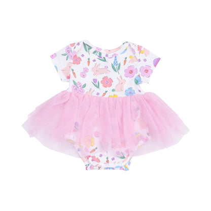 Easter Bunnies Twirly Tutu Dress