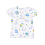 Baby Easter Bunnies Loungewear Set in Blue Angel Dear