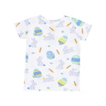 Baby Easter Bunnies Loungewear Set in Blue Angel Dear