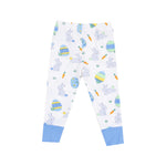 Baby Easter Bunnies Loungewear Set in Blue Angel Dear