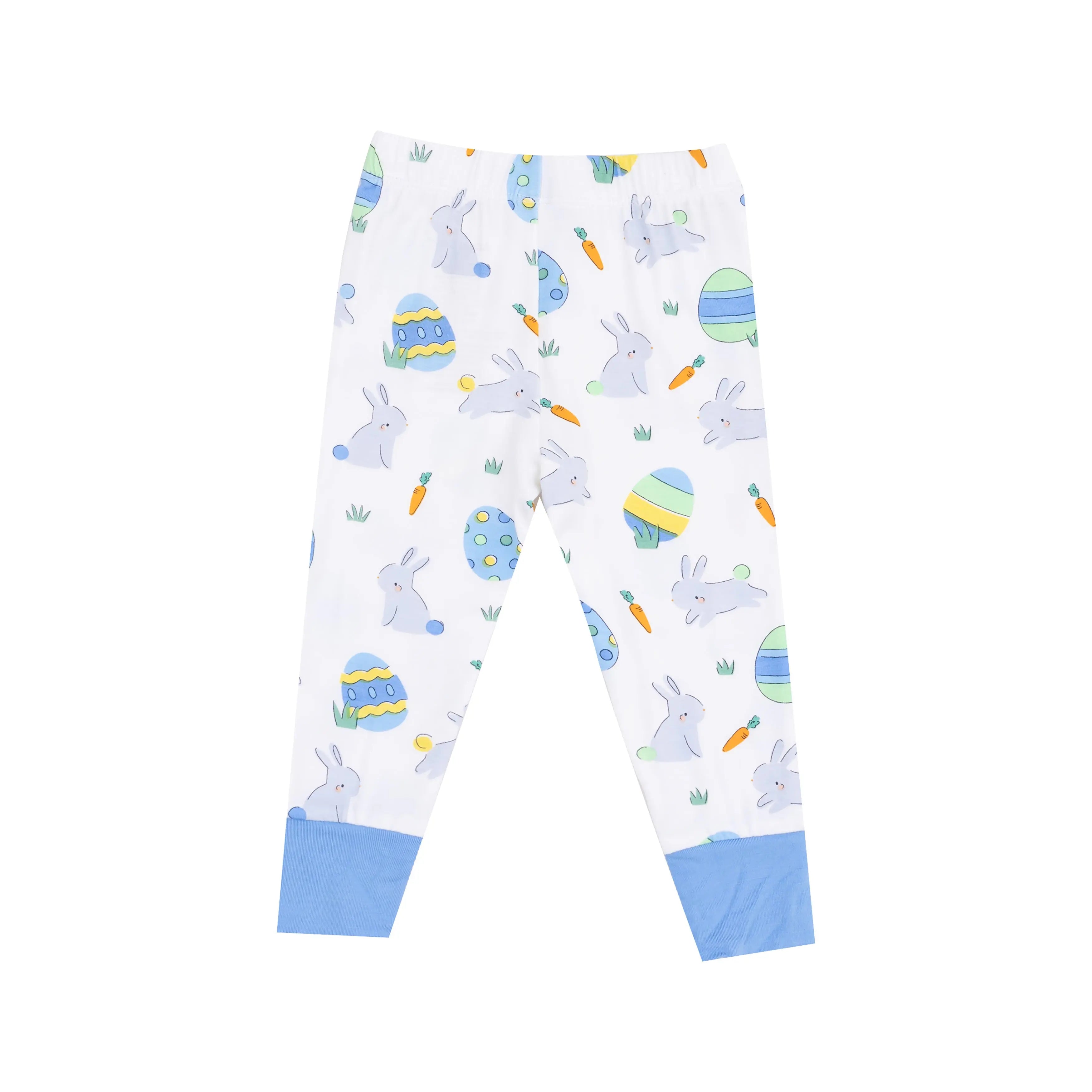 Baby Easter Bunnies Loungewear Set in Blue Angel Dear