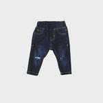 Baby Distressed Dark Wash Denim Jeans Babysprouts
